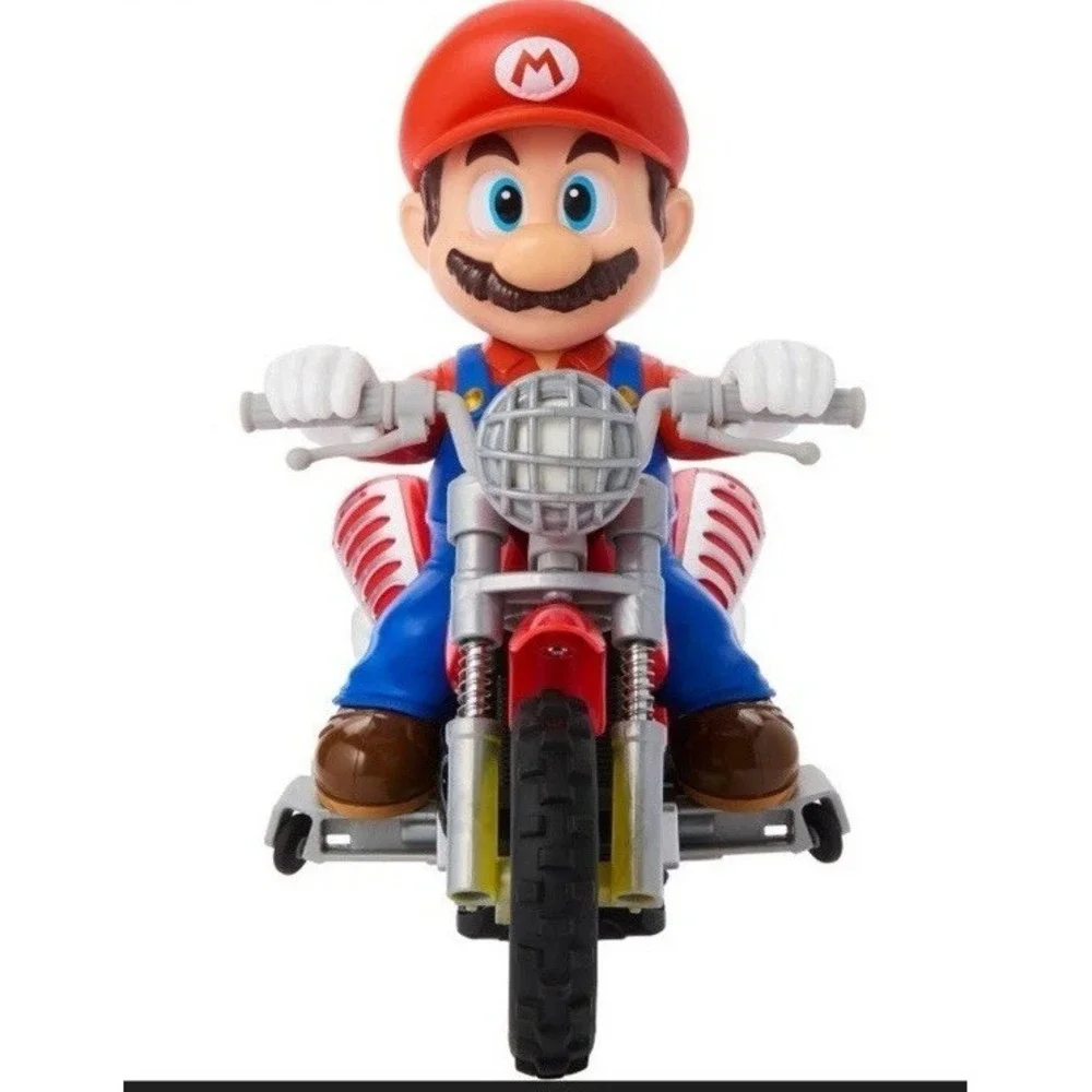HOT Wheels Mario Wheelie Motocross RC Motorcycle Super Mario Galaxy‎ Movie